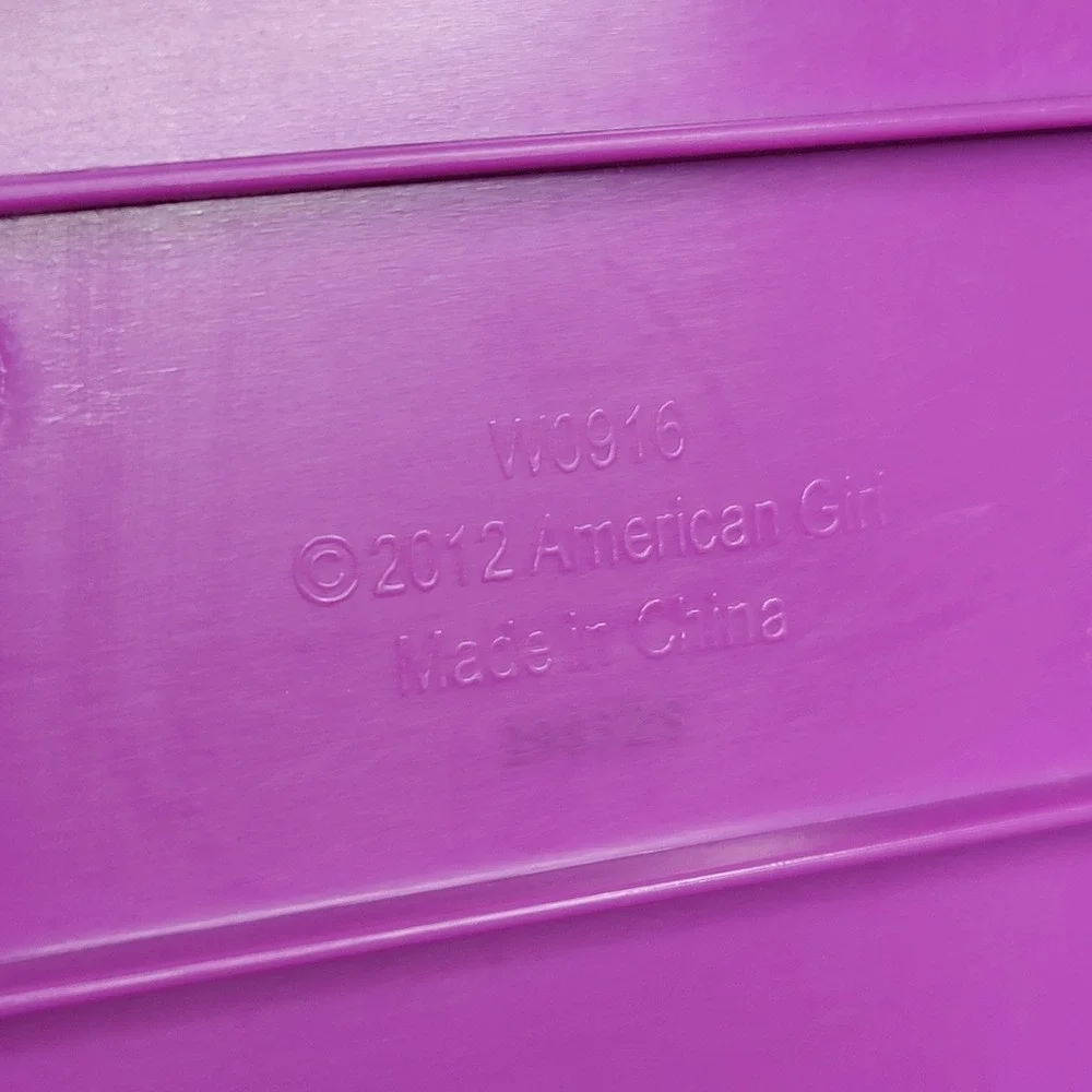 American Girl Purple Pet‎ Trailer for Trail Bike Retired 2012 Replacement